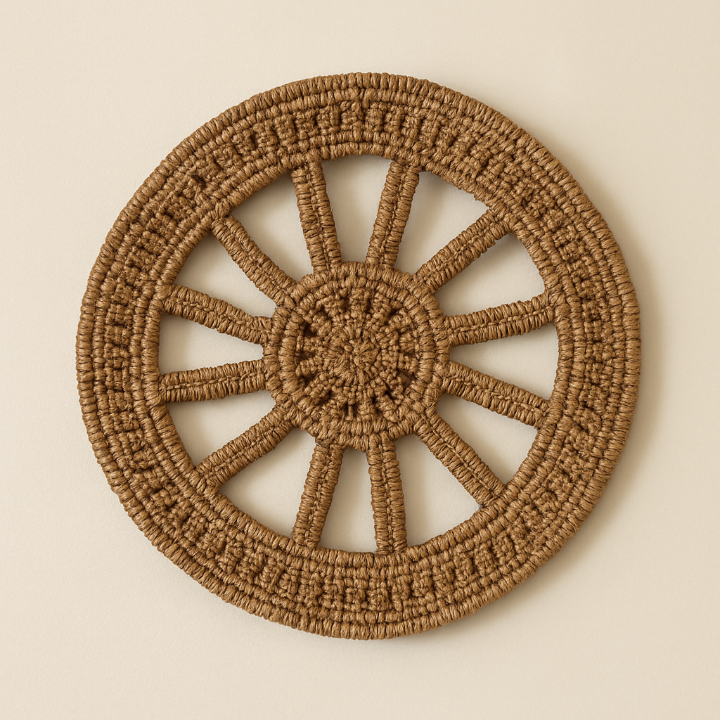 Spiena Sabai Grass Handwoven Wall Décor Basket