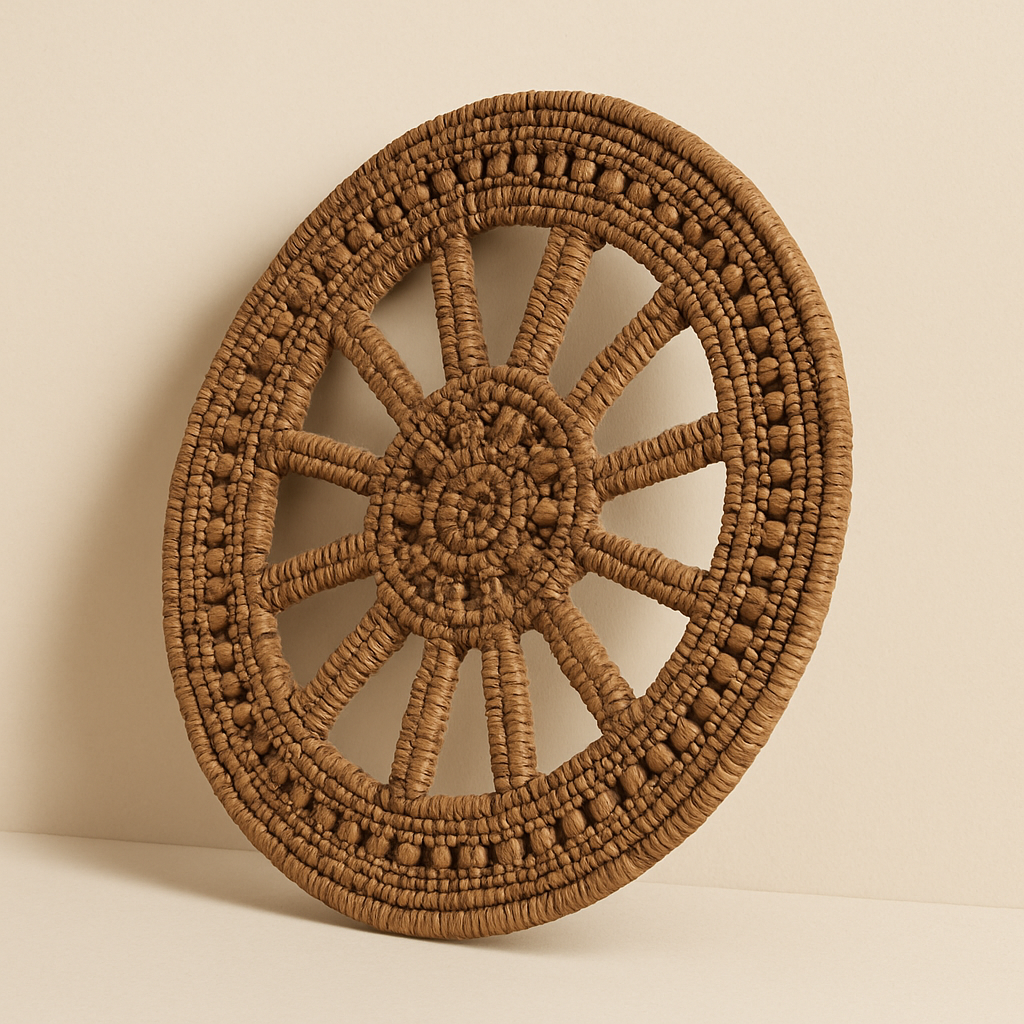 Spiena Sabai Grass Handwoven Wall Décor Basket