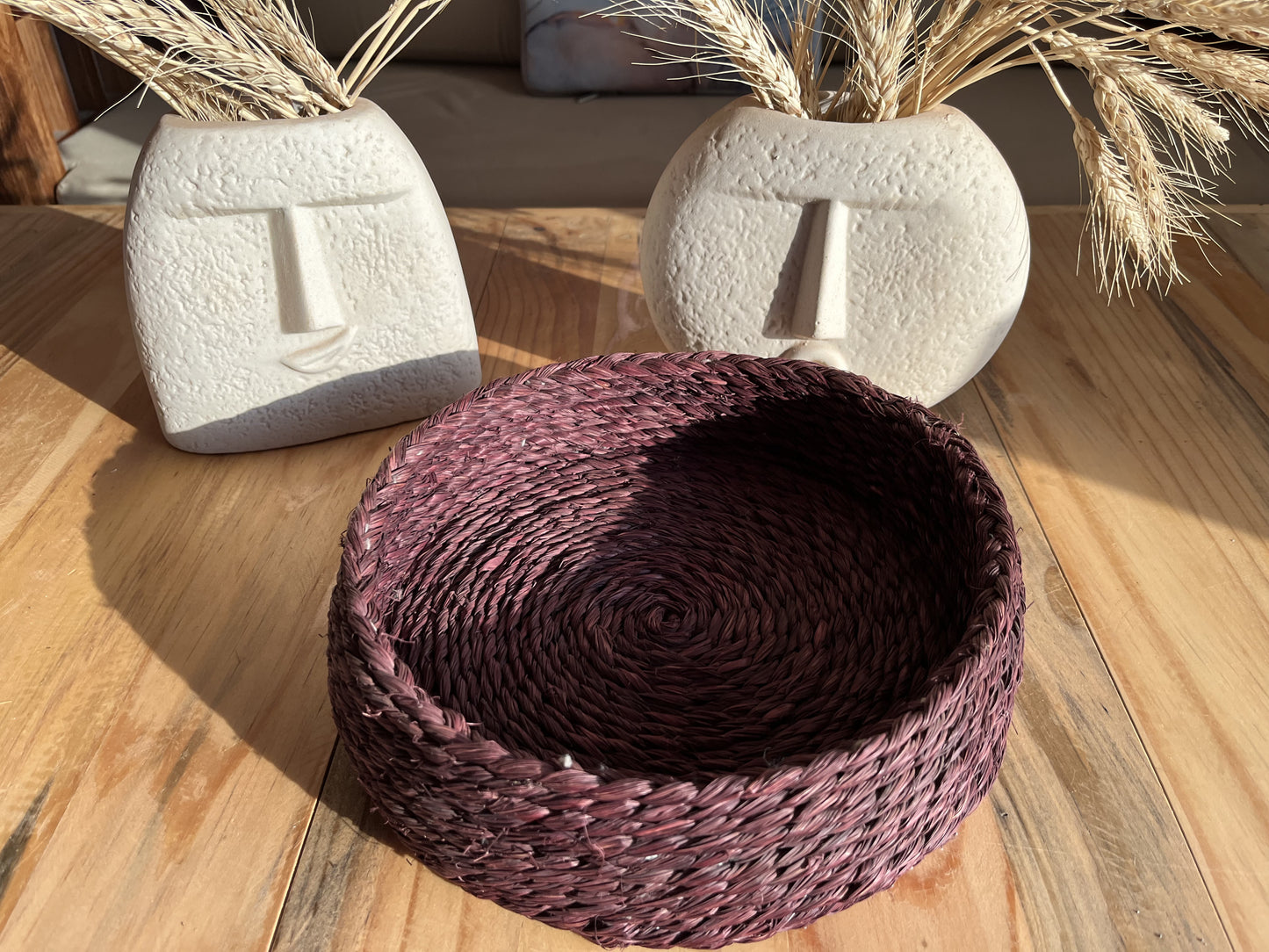 Handcrafted Sabai Grass Fruit Tray - Versatile, Eco-Friendly & Stylish