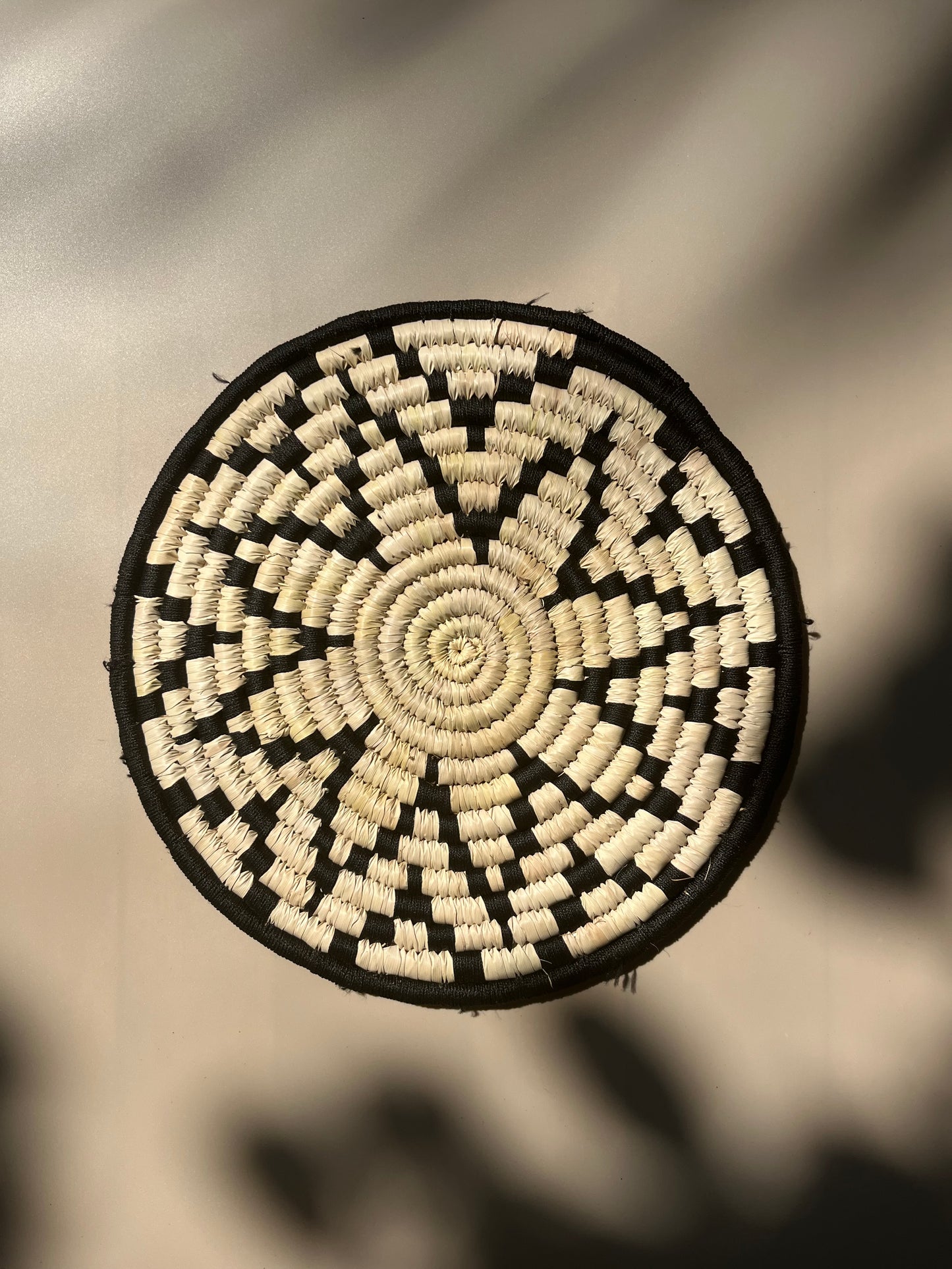 Fiona Sabai Grass Handwoven Wall Décor Basket