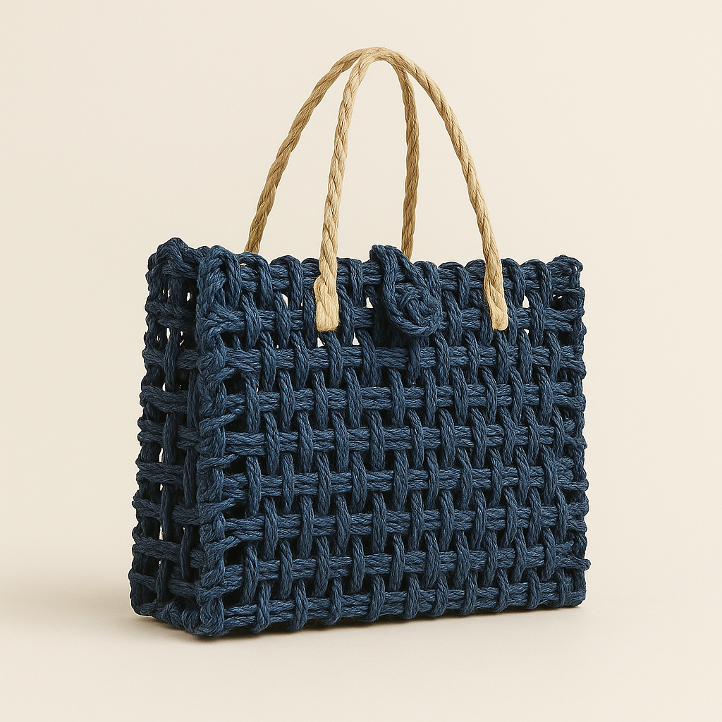 Mini Straw Basket Bag – Handcrafted with Sabai Grass