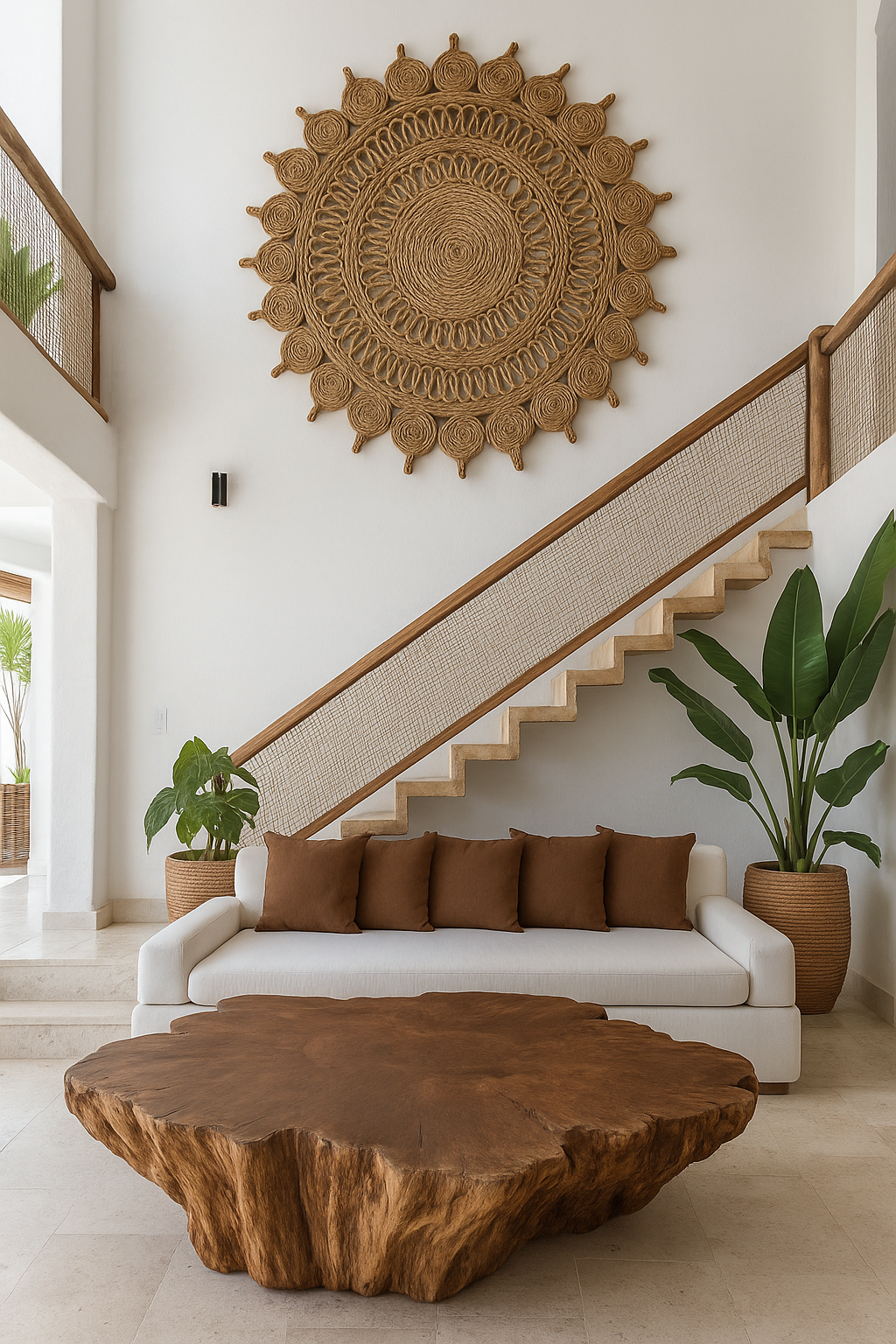 Grace Sabai Grass Handwoven Wall Décor Basket