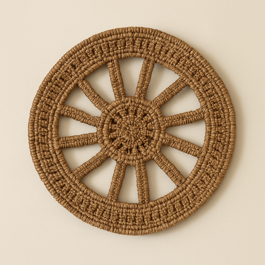 Spiena Sabai Grass Handwoven Wall Décor Basket