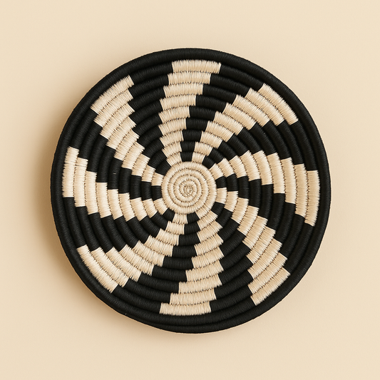 Ivana Sabai Grass Handwoven Wall Basket