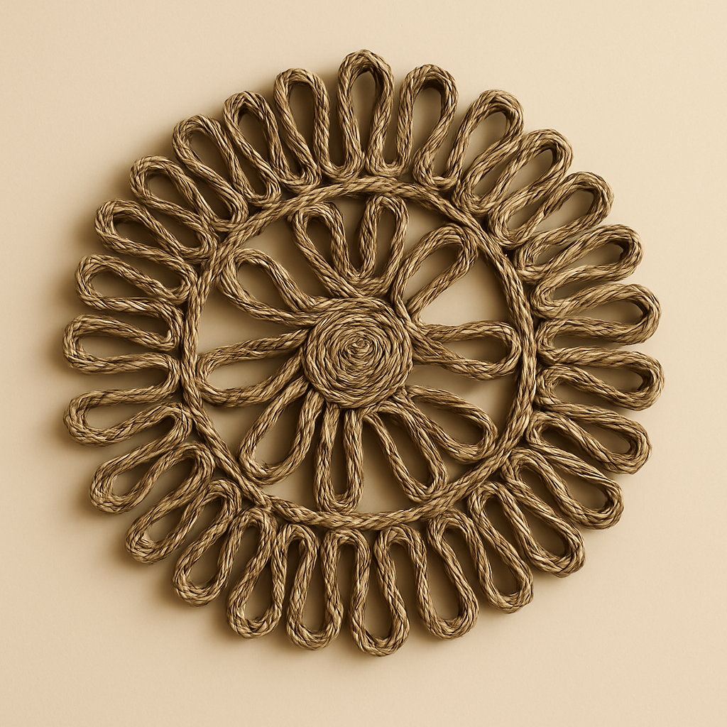 Riona Sabai Grass Handwoven Wall Basket