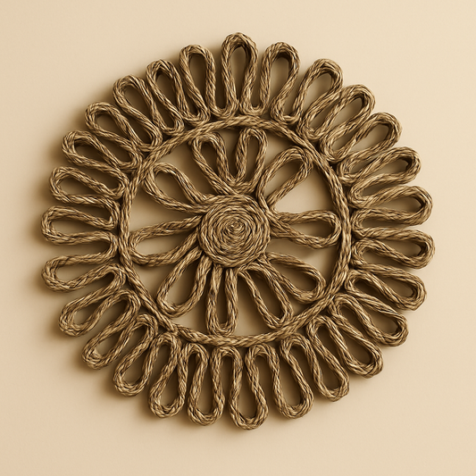 Riona Sabai Grass Handwoven Wall Basket