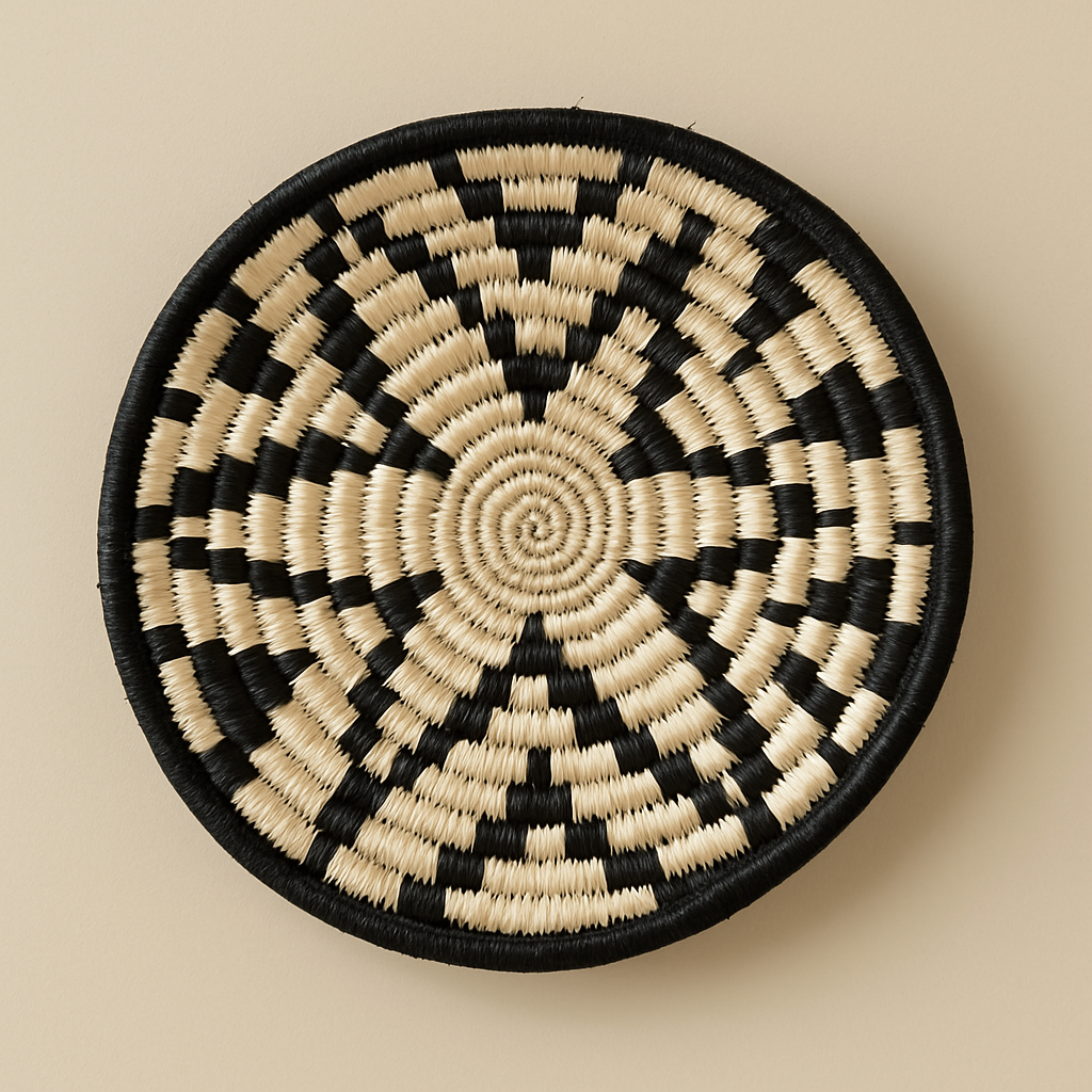 Fiona Sabai Grass Handwoven Wall Décor Basket