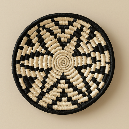 Fiona Sabai Grass Handwoven Wall Décor Basket