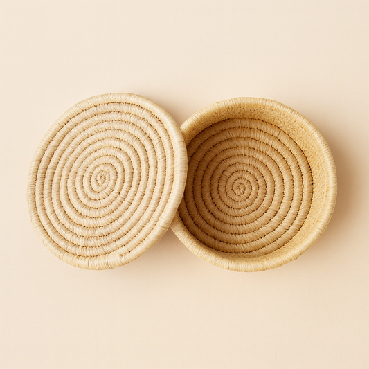 Sabai Grass Natural Small Storage Basket