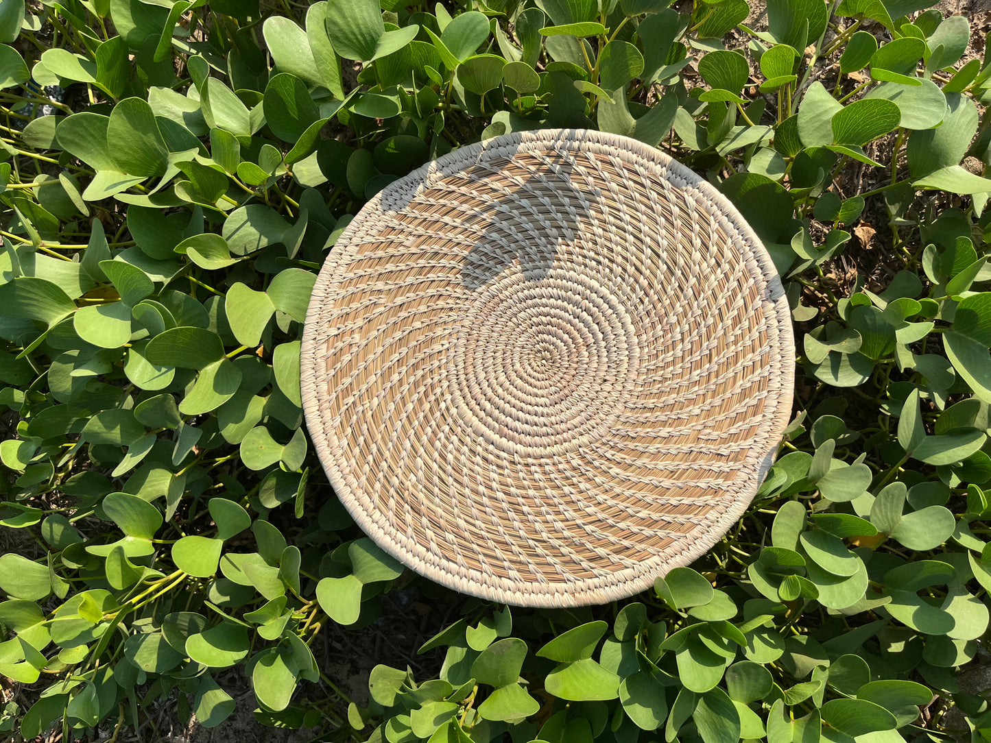 Handcrafted Sabai Grass Round Table Mat – Eco-Friendly, Natural Fiber Placemats for Dining Table Décor and Protection