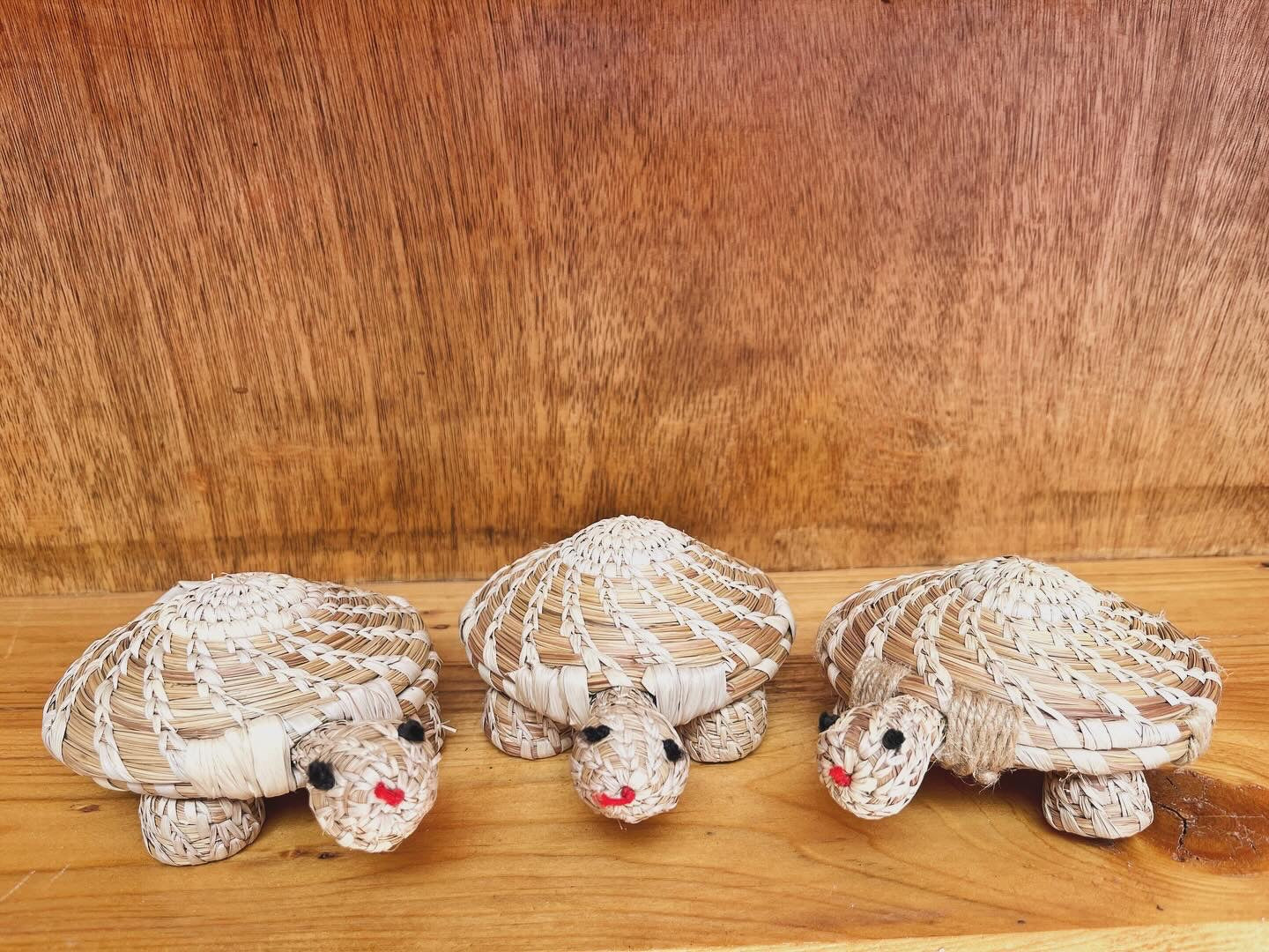 Handcrafted Sabai Grass Tortoise - Unique, Eco-Friendly & Symbolic Good Luck Gift