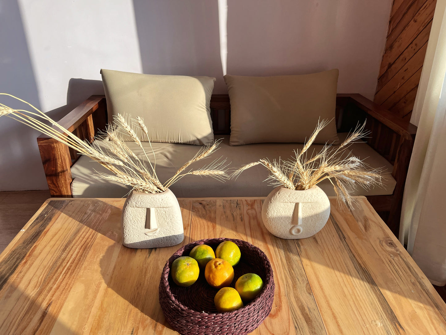 Handcrafted Sabai Grass Fruit Tray - Versatile, Eco-Friendly & Stylish